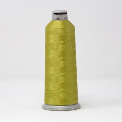 918-1552 MADEIRA POLYNEON #40 WEIGHT (5500 yard) CONE Green Thumbnail