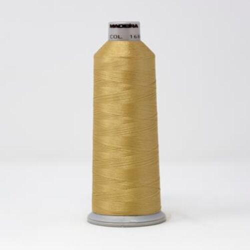 918-1684 MADEIRA POLYNEON #40 WEIGHT (5500 yard) CONE Gold Thumbnail