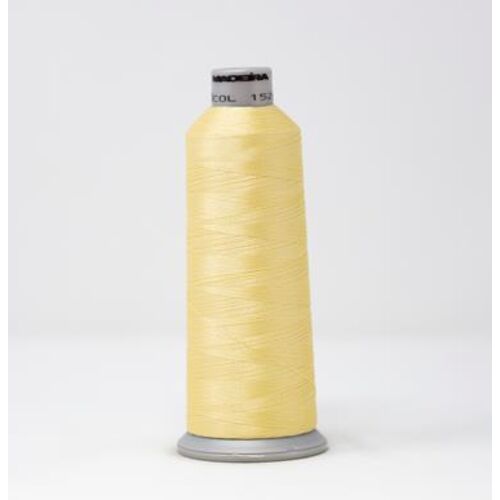 918-1526 MADEIRA POLYNEON #40 WEIGHT (5500 yard) CONE Yellow Thumbnail