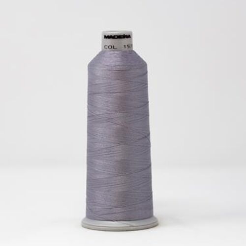 918-1572 MADEIRA POLYNEON #40 WEIGHT (5500 yard) CONE Gray Thumbnail