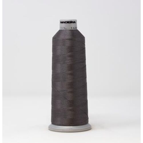 918-1689 MADEIRA POLYNEON #40 WEIGHT (5500yd) CONE Dark Gray Thumbnail