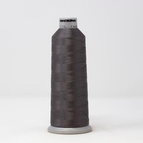 918-1689 MADEIRA POLYNEON #40 WEIGHT (5500yd) CONE Dark Gray Thumbnail