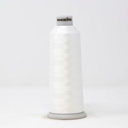 918-1802 MADEIRA POLYNEON #40 WEIGHT (5500 yard) CONE White Thumbnail